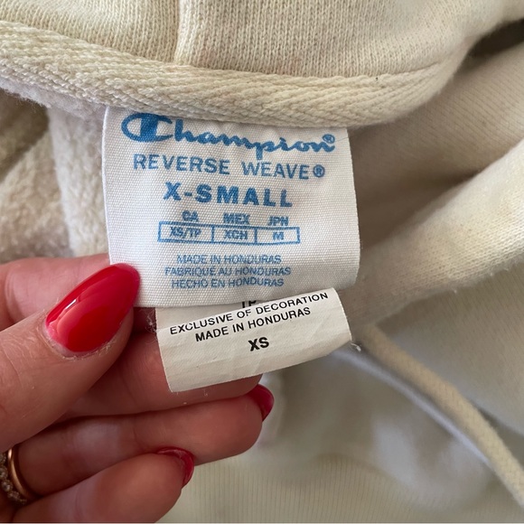 Champion Reverse Weave Hoodie Sweatshirt - Picture 3 of 4